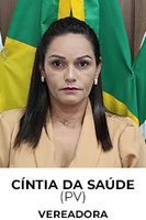Vereadora Cíntia da Saúde
