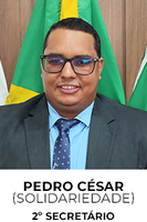 2º Secretário: Ver. Pedro César
