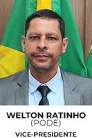 Vice-Presidente: Ver. Welton Ratinho