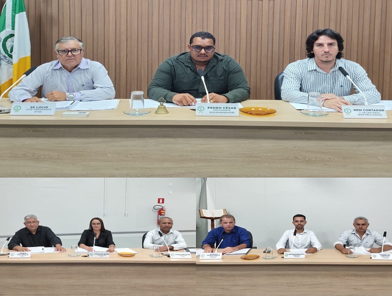 19ª Reunião Ordinária da Câmara Municipal de Bonfinópolis de Minas/MG, da 4ª Sessão Legislativa da 15ª Legislatura.