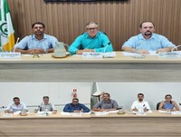 1ª Reunião Ordinária da Câmara Municipal de Bonfinópolis de Minas/MG,  da 1ª Sessão Legislativa da 16ª Legislatura.