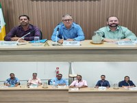 4ª Reunião Ordinária da Câmara Municipal de Bonfinópolis de Minas/MG, da 1ª Sessão Legislativa da 16ª Legislatura.