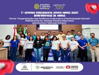 7ª Oficina do Parlamento Jovem de Bonfinópolis de Minas/MG.
