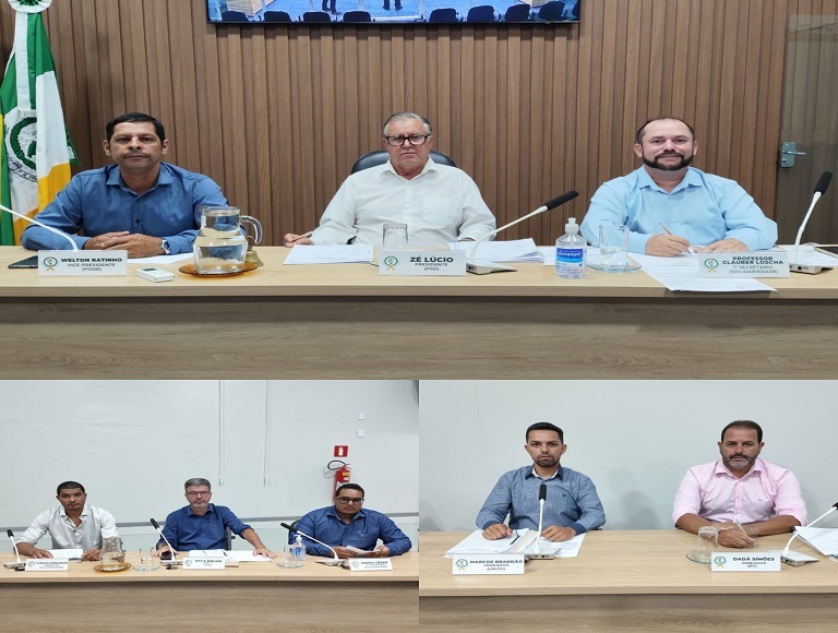 8ª Reunião Ordinária da Câmara Municipal de Bonfinópolis de Minas/MG, da 1ª Sessão Legislativa da 16ª Legislatura.