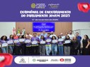 Cerimônia de Encerramento do Parlamento Jovem 2025.