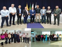 Recepção e Cerimônia de entrega do Título de Cidadão Honorário ao Senhor André Henrique Marques da Silva, Coordenador do Programa Trilhas do Futuro.