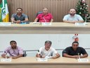 Reunião dos Vereadores do Partido Solidariedade, Partido Social Democrático (PSD) e Partido Podemos (PODE), para formação do Bloco Parlamentar.