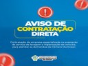 Aviso de Contratação Direta - Contratação de empresa especializada na prestação de serviço de lavagem e higienização de veículos, para atender a demanda da Câmara Municipal de Bonfinópolis de Minas-MG.